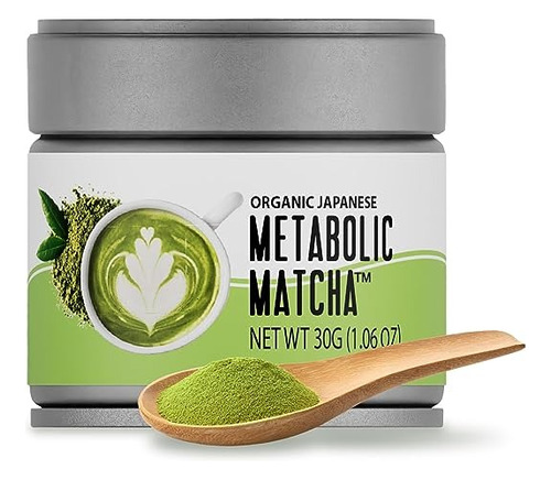 Naturalslim Metabolic Matcha Polvo Té Verde Japonés 30g