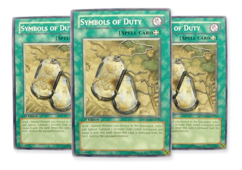 Yugi-oh! Symbols Of Duty Sdws-en029 Comun