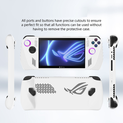 Para Console De Jogos Portátil Ally, Proteção De Silicone Co