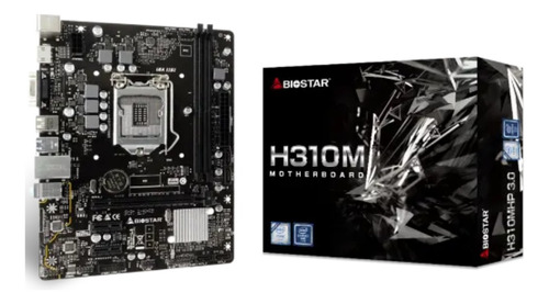 Mainboard Biostar H310mhp Intel H310 Lga 1151 Ddr4 Nuevas