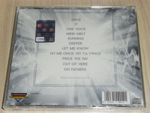 Cd Johnny Gioeli - One Voice 2018 (europeu) Axel Rudi Pell