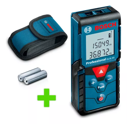 Medidor Laser Bosch De Distancia Metro Digital Glm 40 Mts