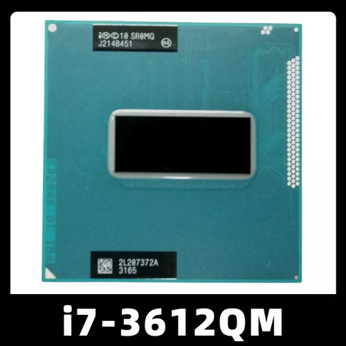 Processador I7-3612qm Quad, I7, 3612qm, Sr0mq, 2.1 Ghz, 6m, (Usado)