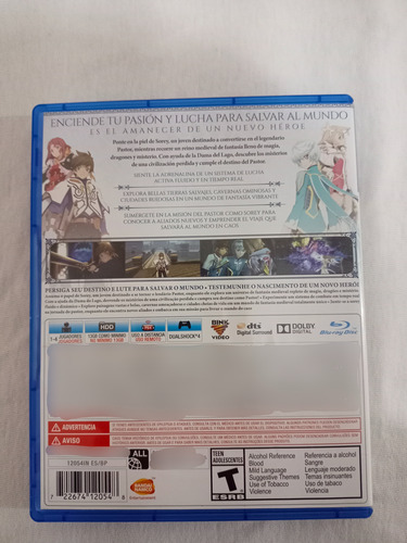Tales Of Zestiria Ps4 Impecable De Colección (Usado)