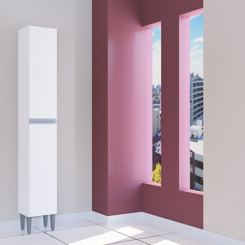 Imagen 2 de 3 de Mueble Inferior Lateral Cocina Cacerola Vanessa Blanco