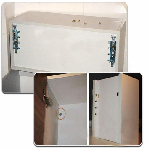 Colgadores Ocultos Para Rios De Cocina, 2 Soportes Uni...
