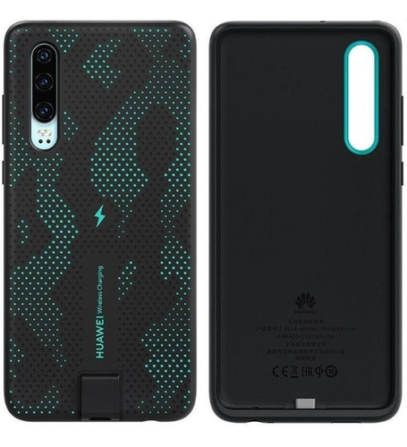 Carcasa Huawei P30 Sparkle Wireless Charging Case Azul