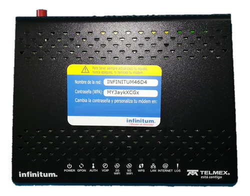 Modem Router Sercom Fibra FG6122TM Doble Banda