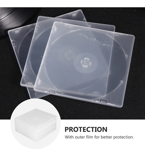 Caja De Almacenamiento Portátil Ultrafina Transparente Para