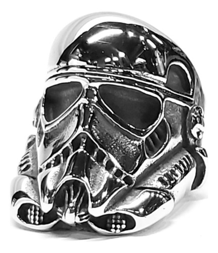 Anillo Star Wars Troopers Acero Quirurgico 316l Calavera