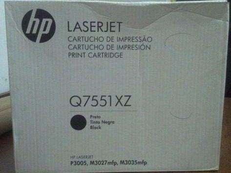 Toner Hp Q7551xz 51x Q7551x Q7551a 51a P3005 M3035 M3027