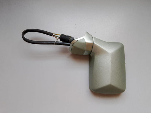 Espelho Externo Controle Manual Prata Voyage/gol 83/86 Vw