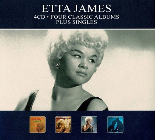 Box 4 Cds Etta James / Four Classic Albums (2019) Europeo 