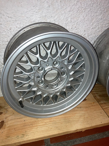 Rodas Bmw Bbs Aro 15 5x120 Prateado (Usado)