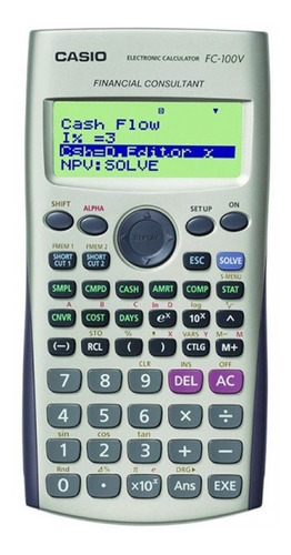Calculadora Casio Fc-100