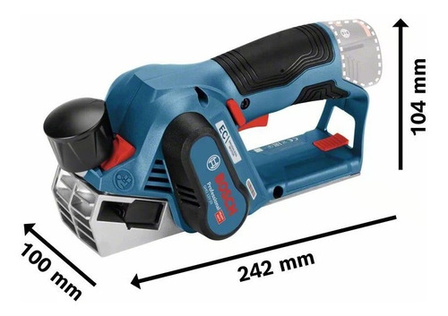 Cepillo Inalambrico Bosch S/bateria 12v Bl 56mm Gho 12v-20