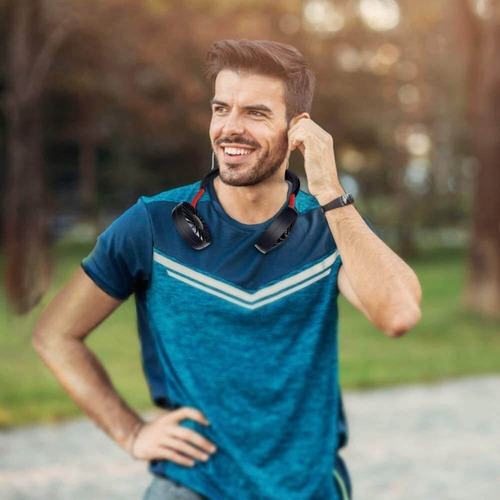 Y Mini Ventilador De Cuello Personal Usb Recargable Portátil