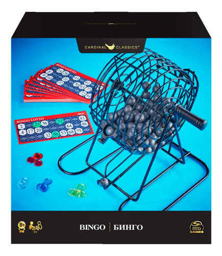 Bingo Con Bolillero - Vamos A Jugar 