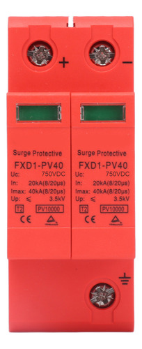 Dispositivos De Protección Spd, 2 Unidades, Pararrayos Fotov