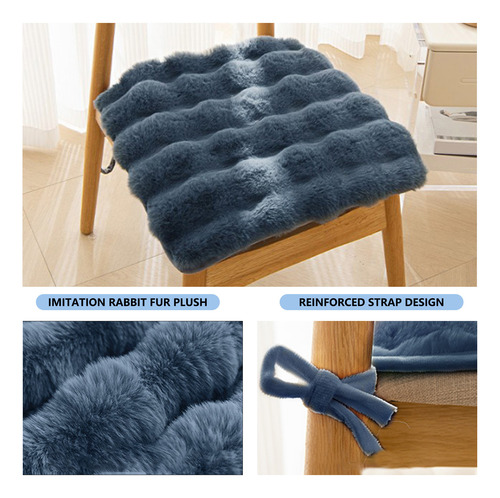 Almohadilla De Asiento Para Silla De Oficina Cálida Para Inv
