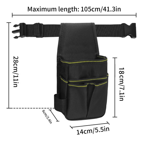 Bolsa De Herramientas Cinturón De Herramientas Cinturón