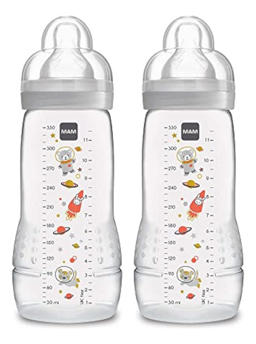 Mam Easy Active Bottle - Botella De 11 Onzas (2