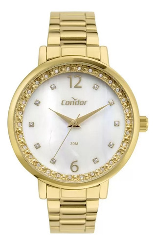 Relógio Condor Feminino Analógico Dourado Co2036mujs/k4b