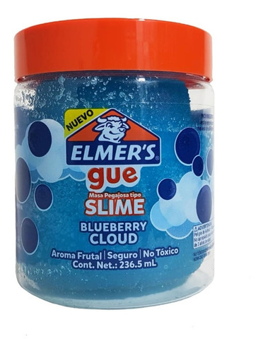 Slime Elmers Gue Listo Para Usar Blueberry Cloud Con Aroma