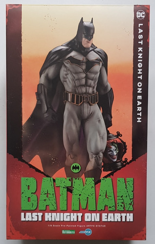 Estatuilla De Batman Last Knight On Earth Artfx Nueva !!!