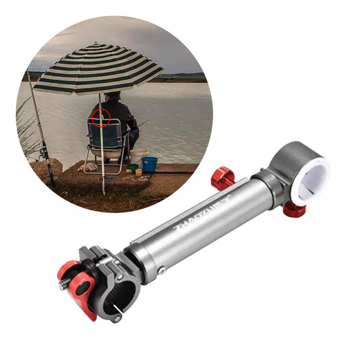 Silla De Pesca Soporte Compatible Con Paraguas 360 Grados