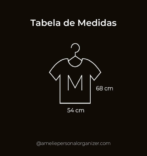Imagem 5 de 7 de Camiseta Amelie Personal Organizer 100% Algodão Organização