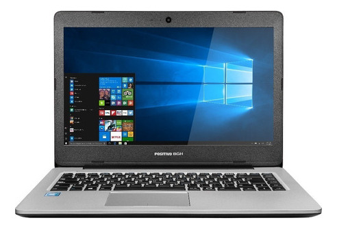 Notebook Positivo Bgh - 14 Core I3 4gb 500gb - A1530i Color Gris