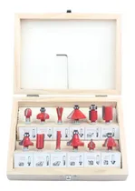 Comprar Caja 12 Fresas Tungsteno 1\u002F4 Pulgada 6.35mm Brocas Fresadora