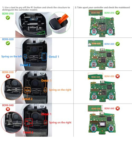 Pack Extremerate Paddles Programable For Ps5 Controller