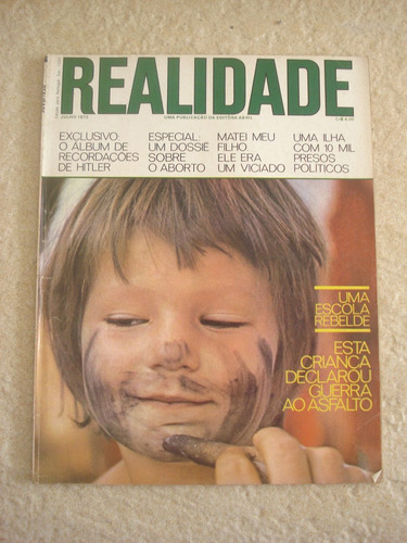 Revista Realidade Hitler 76 Dossiê Sobre Aborto 1972 E911