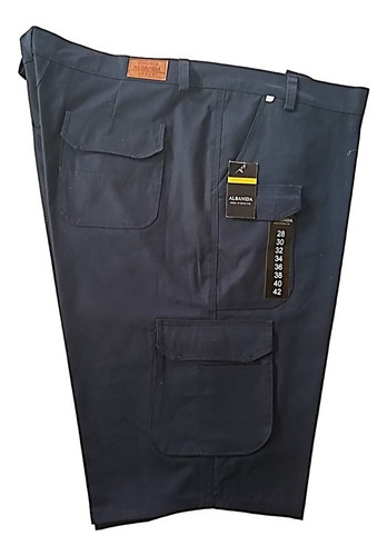 Talla Extra En Bermuda Tipo Cargo 44,46,48,50,52,54,56,58