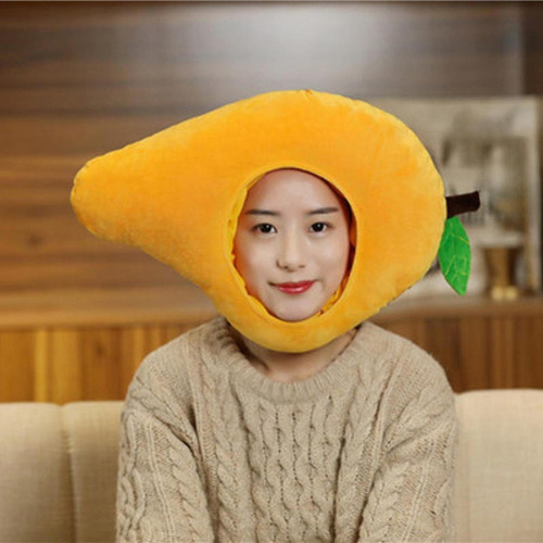 Gorro De Peluche Con Mango, Divertido Gorro Cálido De