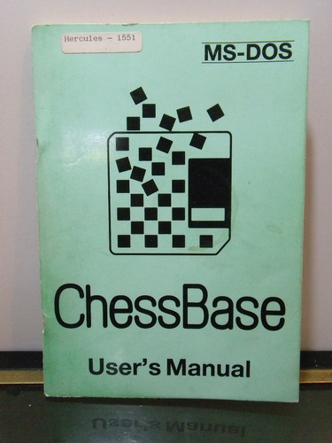 Adp Chessbase Ii User's Manual Ms-dos Wullenweber / 1987