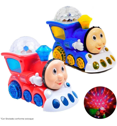 Trem Trenzinho Thomas Com Musica E Luzes Infantil Locomotiva