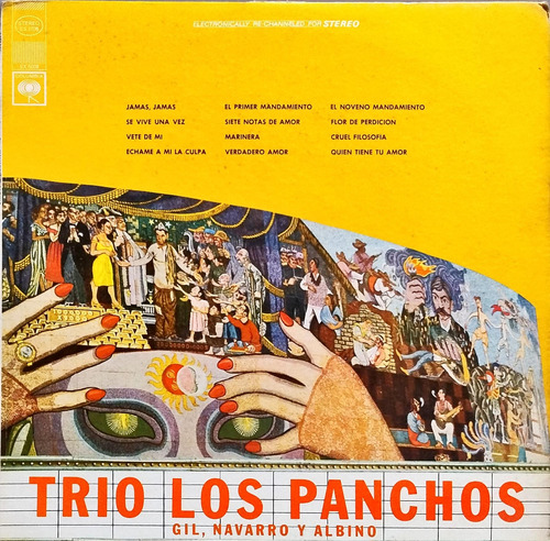 Trio Los Panchos Lp Import. Gil, Navaro Y Albino U.s.a. 4767