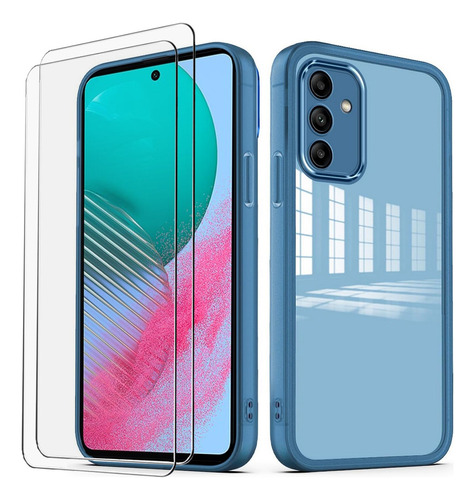 H Capa De Proteção De Lente Para Galaxy M35 5g + 2 Micas