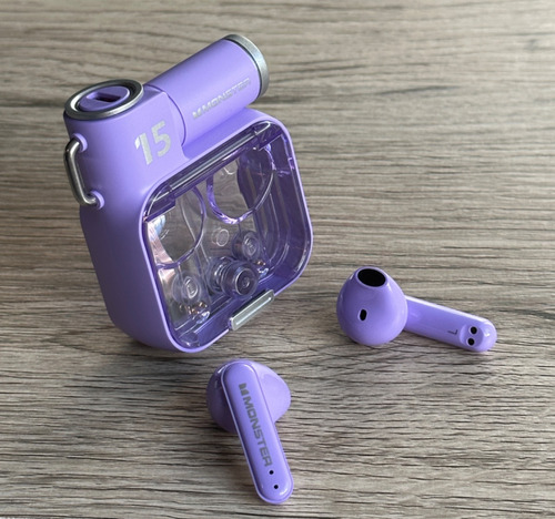 Audífonos Inalámbricos Monster Xkt15 Bluetooth 5.3 Color Violeta