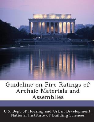 Libro Guideline On Fire Ratings Of Archaic Materials And ...