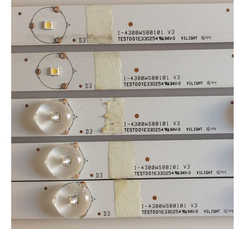 Led S Vizio I-4300ws80101 V3 Test001e330254 D43-d2 Lwz2ulds (Usado)