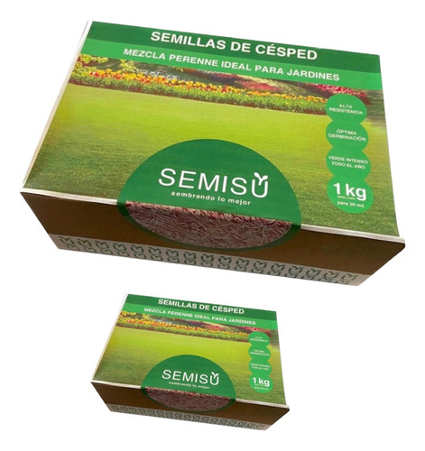 Césped Perenne - Ideal Jardines - Mix 4 Estaciones - X 2