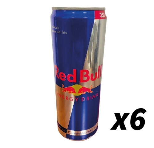 Bebida Energética Red Bull 355ml Sixpack