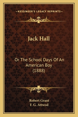 Libro Jack Hall: Or The School Days Of An American Boy (1...