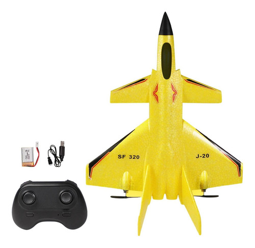 Juguete Modelo De Avión De Simulación De Aviones Amarillo