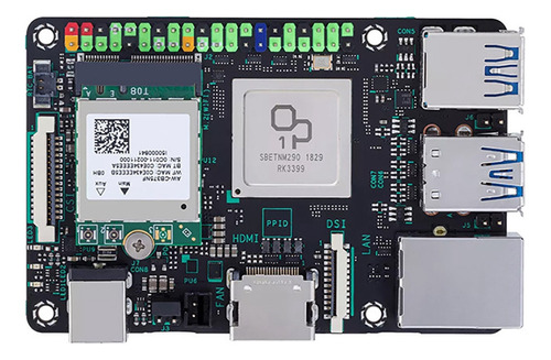 Para Tinker Board 2, Rockchip Rk3399, Memoria De 2 G, Basada