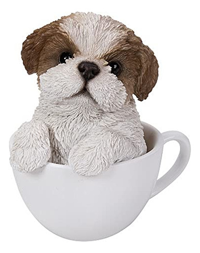 Adorable Teacup Pet Pals Puppy Collectible Figurine 5.7...
